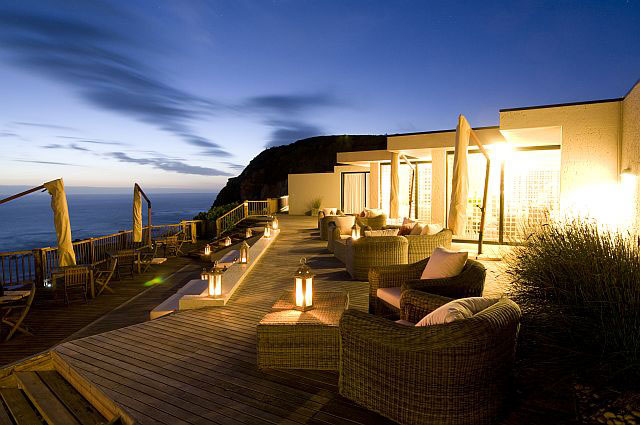 Plettenberg Park Hote-Front-Deck-Night