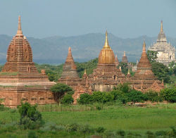 Bagan Buddhist Temples and   Pagodas in Myanmar